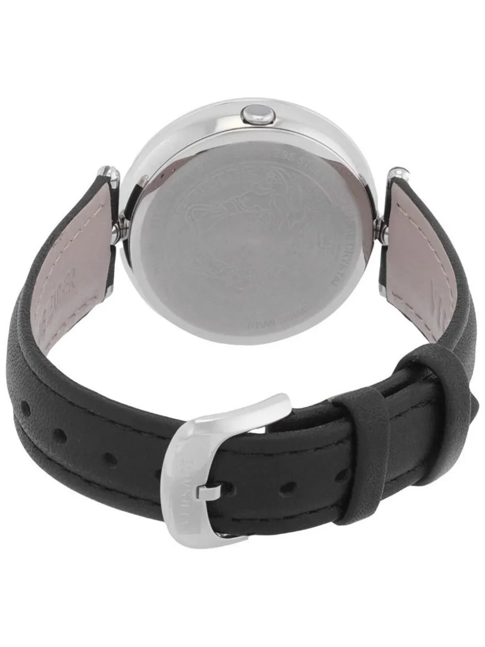 NWT Versace Palazzo Empire Quartz Black Dial Ladies Watch
